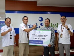 Bank Kalsel Berikan CSR Pembinaan UMKM Kepada Yayasan Rumah Kreatif dan Pintar