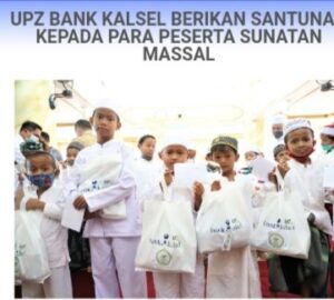 UPZ Bank Kalsel Pelopor UPZ Perbankan Kalimantan Selatan