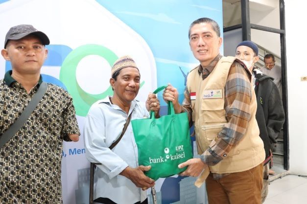 UPZ Bank Kalsel Berbagi Kebaikan Bersama Disabilitas di Bulan Ramadan