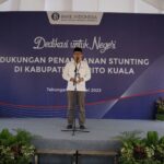 Percepat Penurunan Stunting, BI Kalsel Serahkan Bantuan PSBI di Barito Kuala