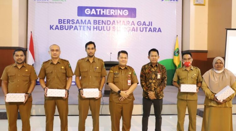 Bank Kalsel Cabang Amuntai Gelar Gathering Bersama Bendahara Gaji se-Kabupaten HSU