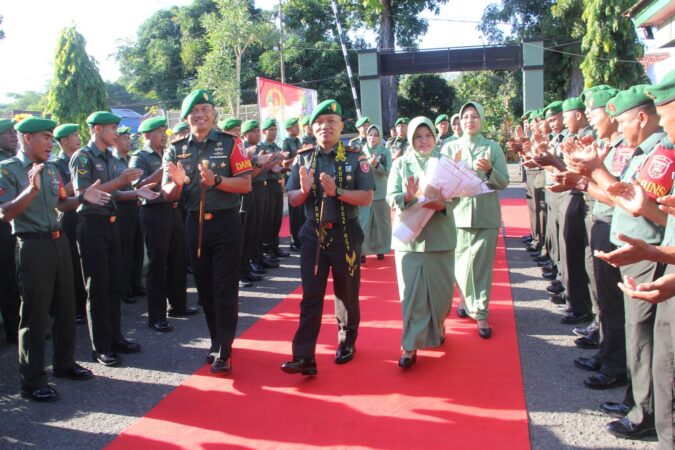 Kunjungan Kerja Danrem 101/Antasari di Kodim HST, Prajurit Harus Jago dan Berakhlaq Mulia