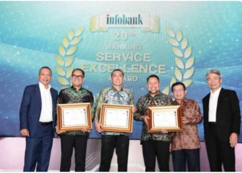 Bank Kalsel Raih Penghargaan Banking Service Exellence 2023