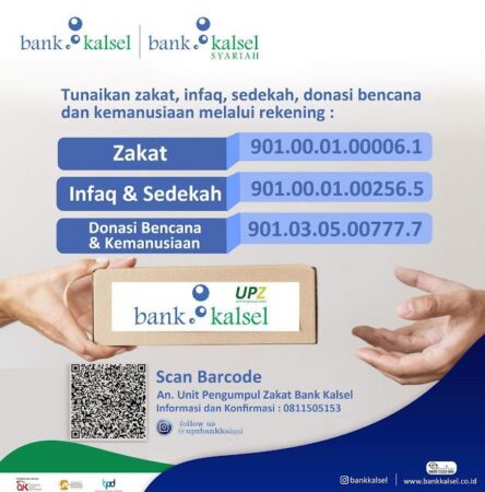 UPZ Bank Kalsel Dukung Kegiatan Sosial dan Keagamaan