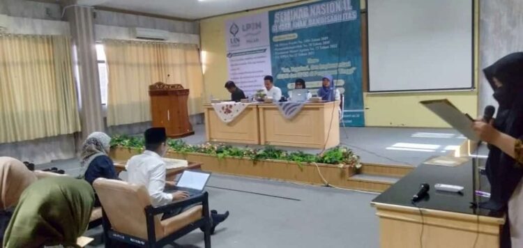 PSGAD UIN Antasari Banjarmasin Gelar Seminar Nasional Gender, Anak dan Disabilitas