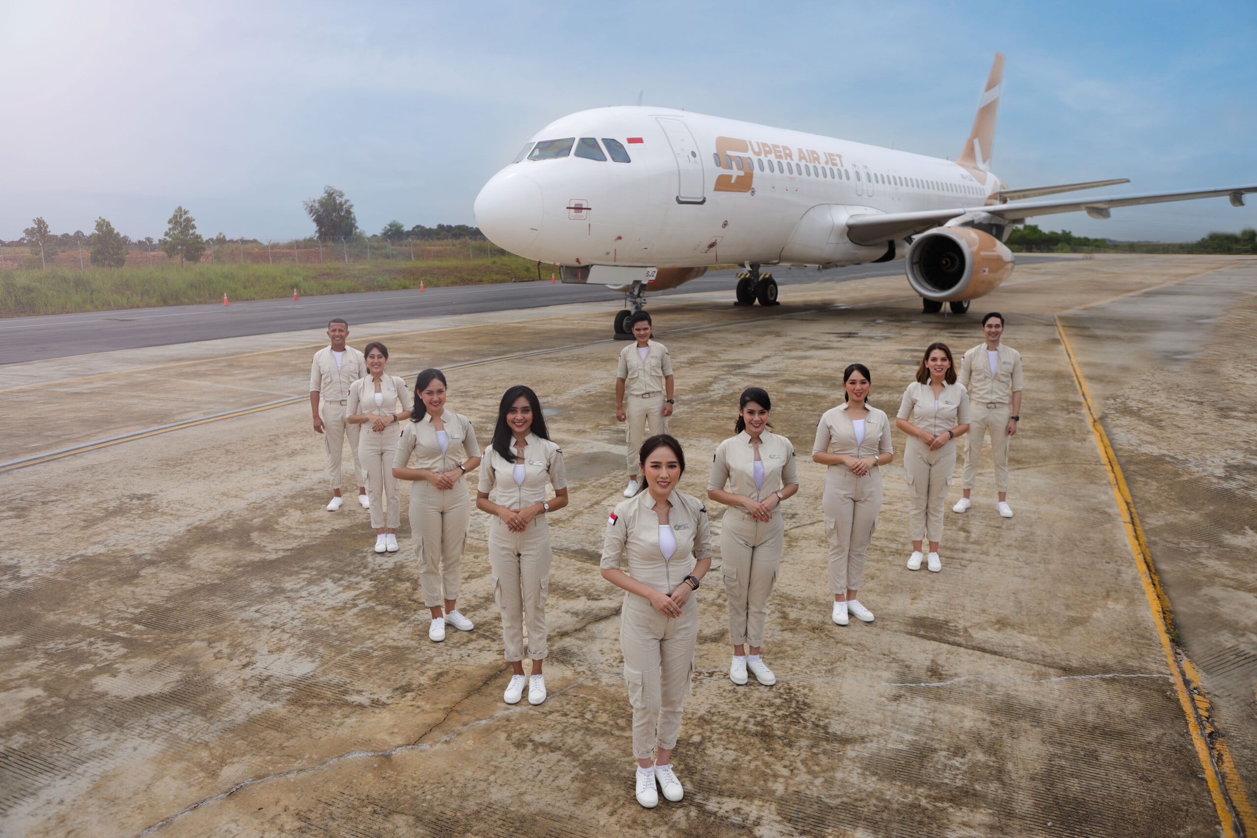 SUPER AIR JET Ajak Terbang Rute Baru Pontianak – Solo – Pontianak