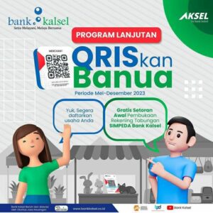 Bank Kalsel Tawarkan Program QRISkan Banua