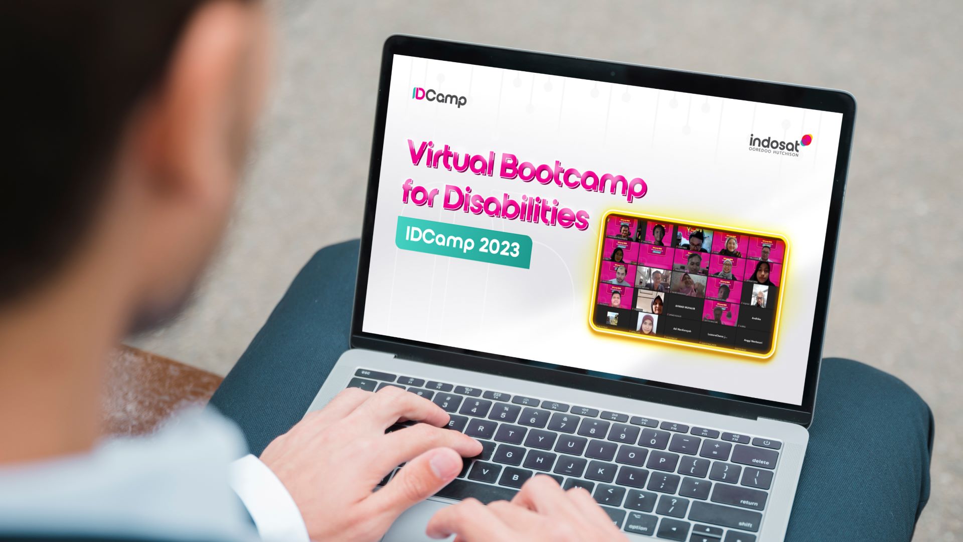 Dorong Pemerataan Literasi Digital, Indosat Ooredoo Hutchison Gali Potensi Developer Difabel Lewat IDCamp Virtual Bootcamp for Disabilities