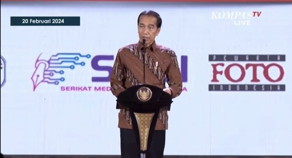 Presiden Jokowi Sampaikan Dua Pesan Krusial di Puncak Peringatan HPN