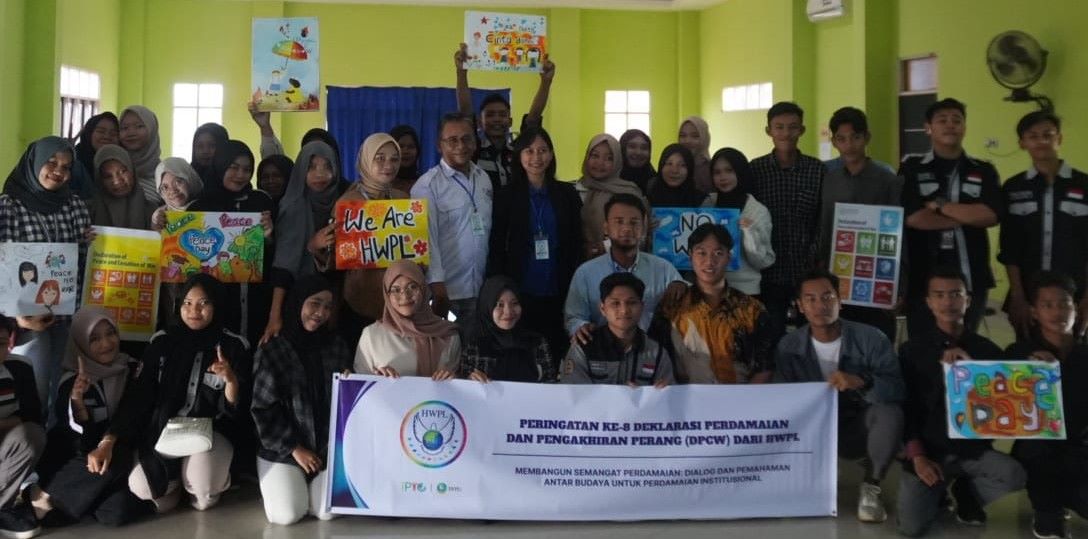 Mahasiswa STIA Bina Banua Ikuti Pelatihan Peace Journalism HWPL infobanua.co.id