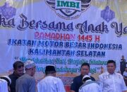 Ikatan Motor Besar Indonesia Kalimantan Selatan Buka Puasa Bersama Anak Panti Asuhan