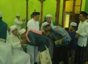 Pj Bupati Batola Mujiyat Laksanakan Sholat Idul Fitri di Masjid Nurul Anwar