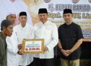 Selama Ramadhan, Pj Bupati Batola Mujiyat Lakukan Safari Ramadan