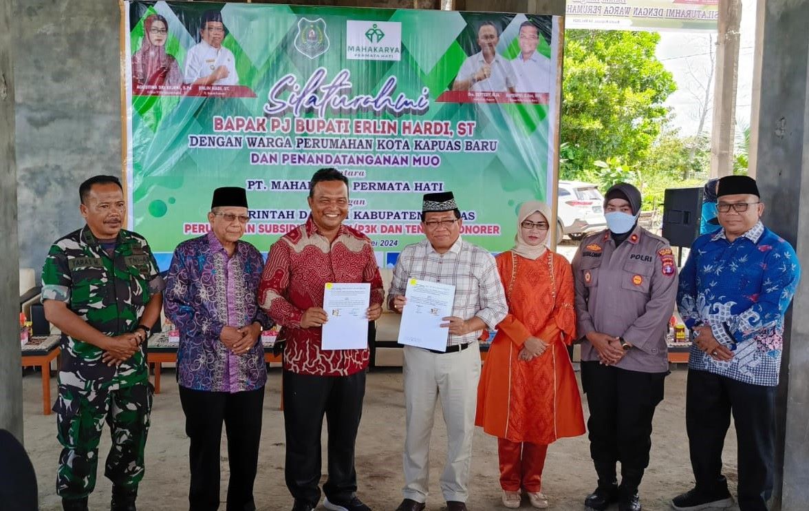 Pj Bupati Kapuas Silaturahim dengan Warga Perumahan Kota Kapuas Baru