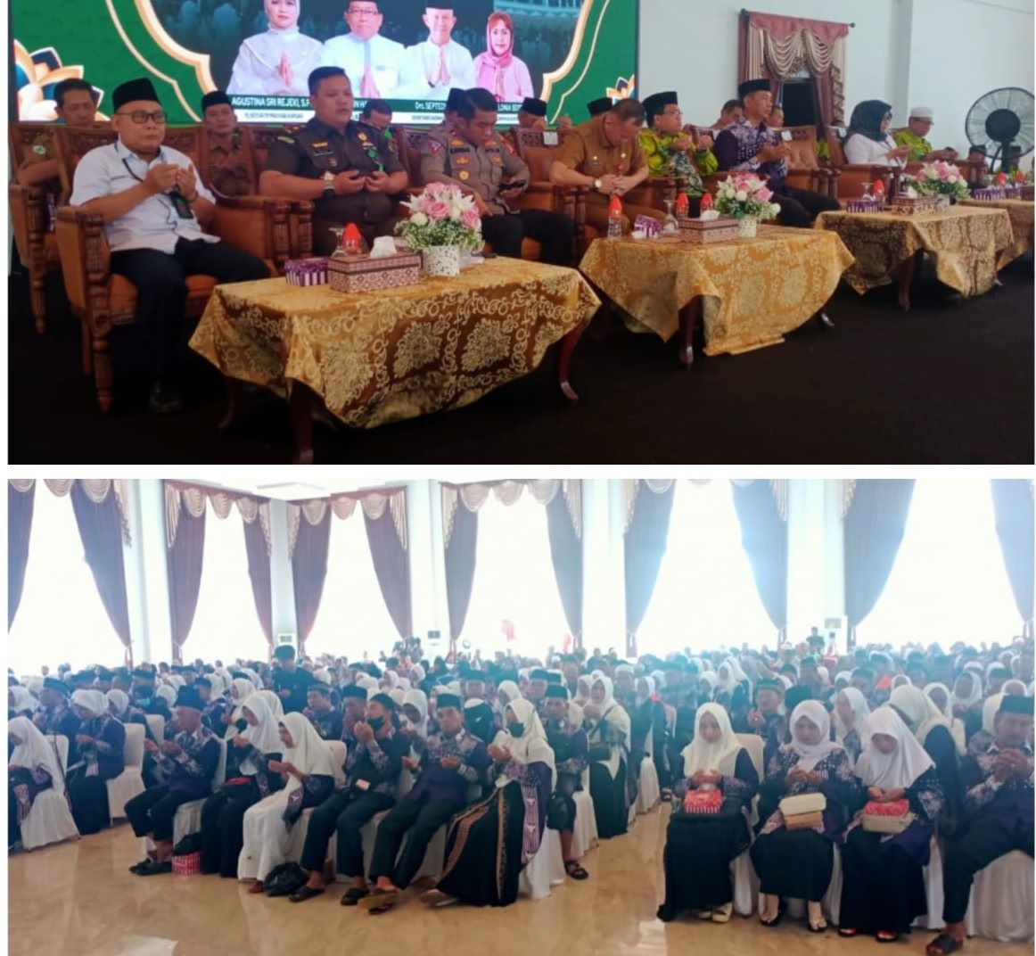 Pj Bupati Kapuas “Erlin Hardi” Berpesan saat Melepas Jemaah Haji Kapuas