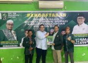 Aldo Daftar Ke PKB Sebagai Bupati Kapuas