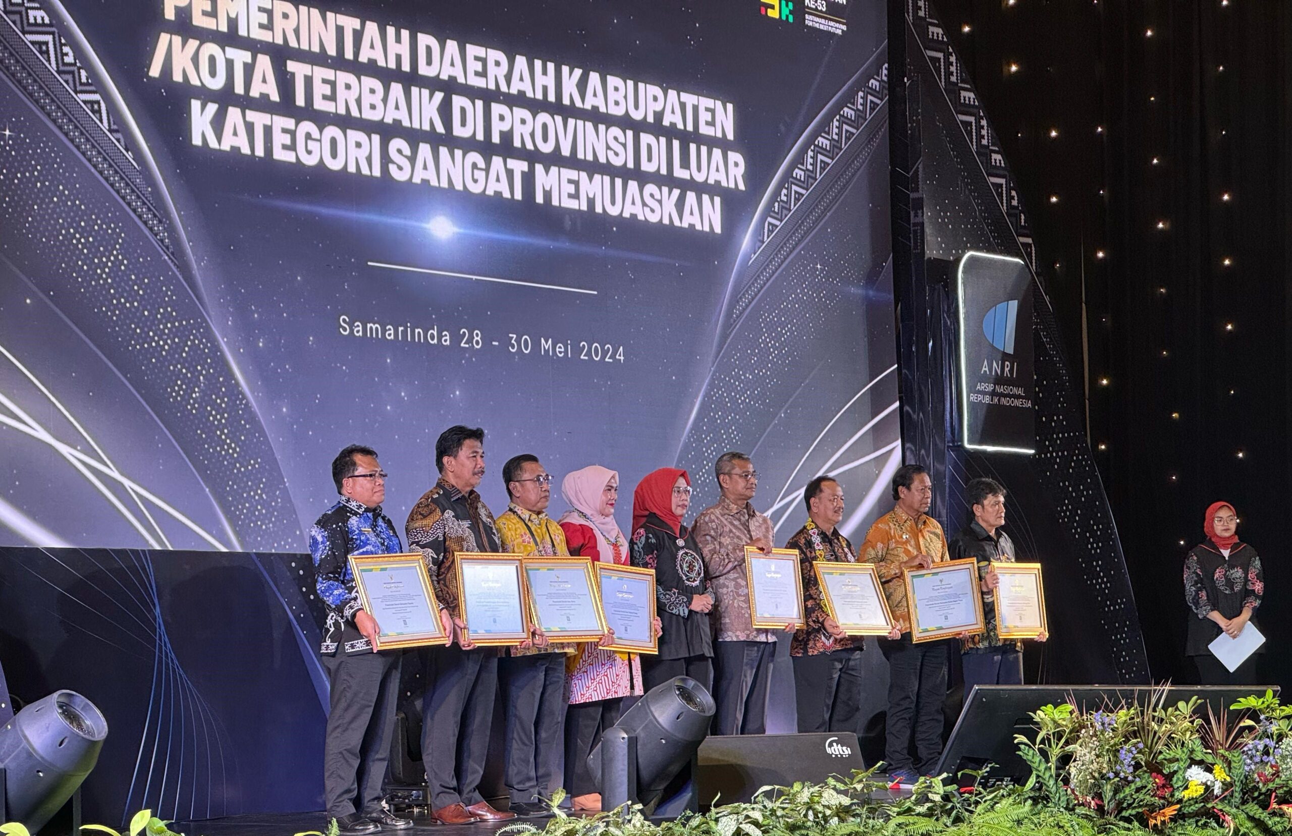 Kabupaten Kapuas Raih Predikat Kearsipan Terbaik di Kalimantan Tengah 2024