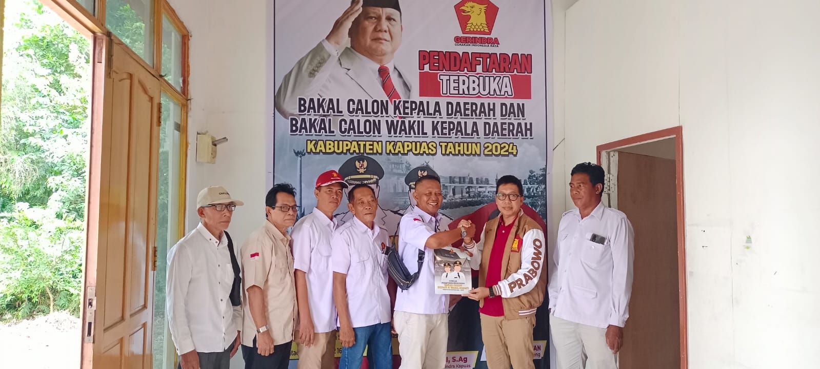 H. Rahmadi Muan Memasuki Ajang Pilkada Sebagai Calon Bupati Kapuas 2024-2029