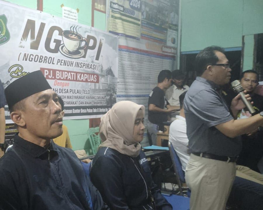 Pj Bupati Kapuas Erlin Hardi Hadiri “NGOPI, Ngobrol Penuh