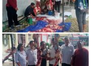 Dinas PMPT-SP Kapuas Laksanakan Pemotongan Sapi pada Hari Ketiga Idul Adha