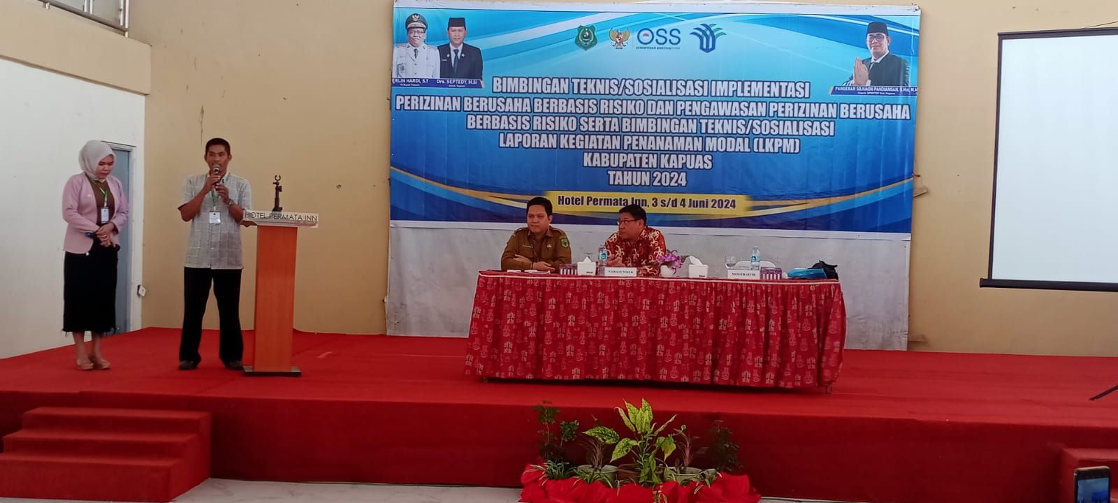 Bimtek Terhadap Pelaku Usaha Kabupaten Kapuas Remsi Ditutup