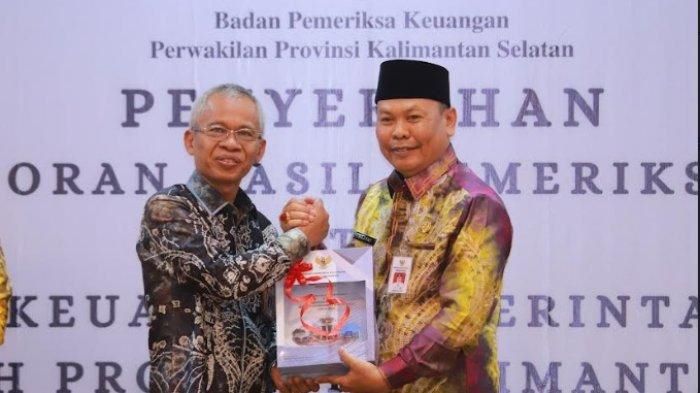 Pj Bupati Mujiyat Terima LKPD TA 2023, Pemkab Barito Kuala Raih Opini WTP ke-9