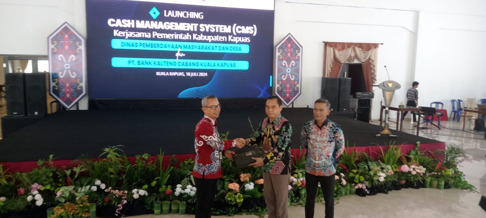 Lounching Cash Management System (CMS) di Kabupaten Kapuas: Menuju Pengelolaan Keuangan Desa yang Lebih Transparan