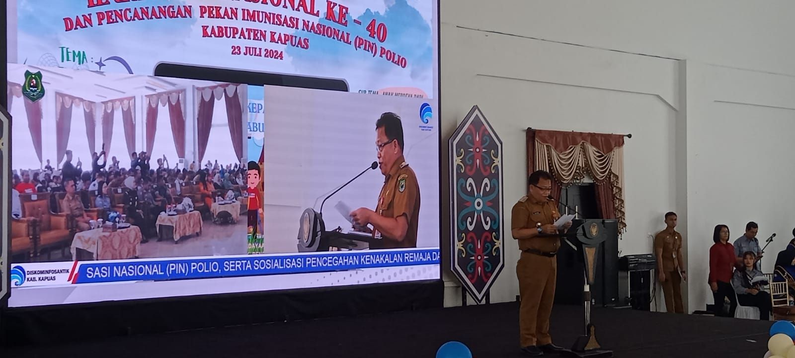 Rayakan Hari Anak Nasional ke-40, Kapuas Luncurkan Program Imunisasi Nasional dengan Tema “Anak Terlindungi, Indonesia Maju”