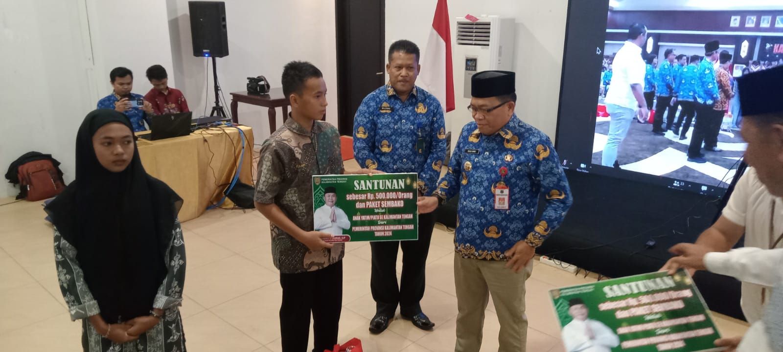 Perayaan Hari Anak Yatim Provinsi Kalimantan Tengah, Virtual dan Penuh Makna