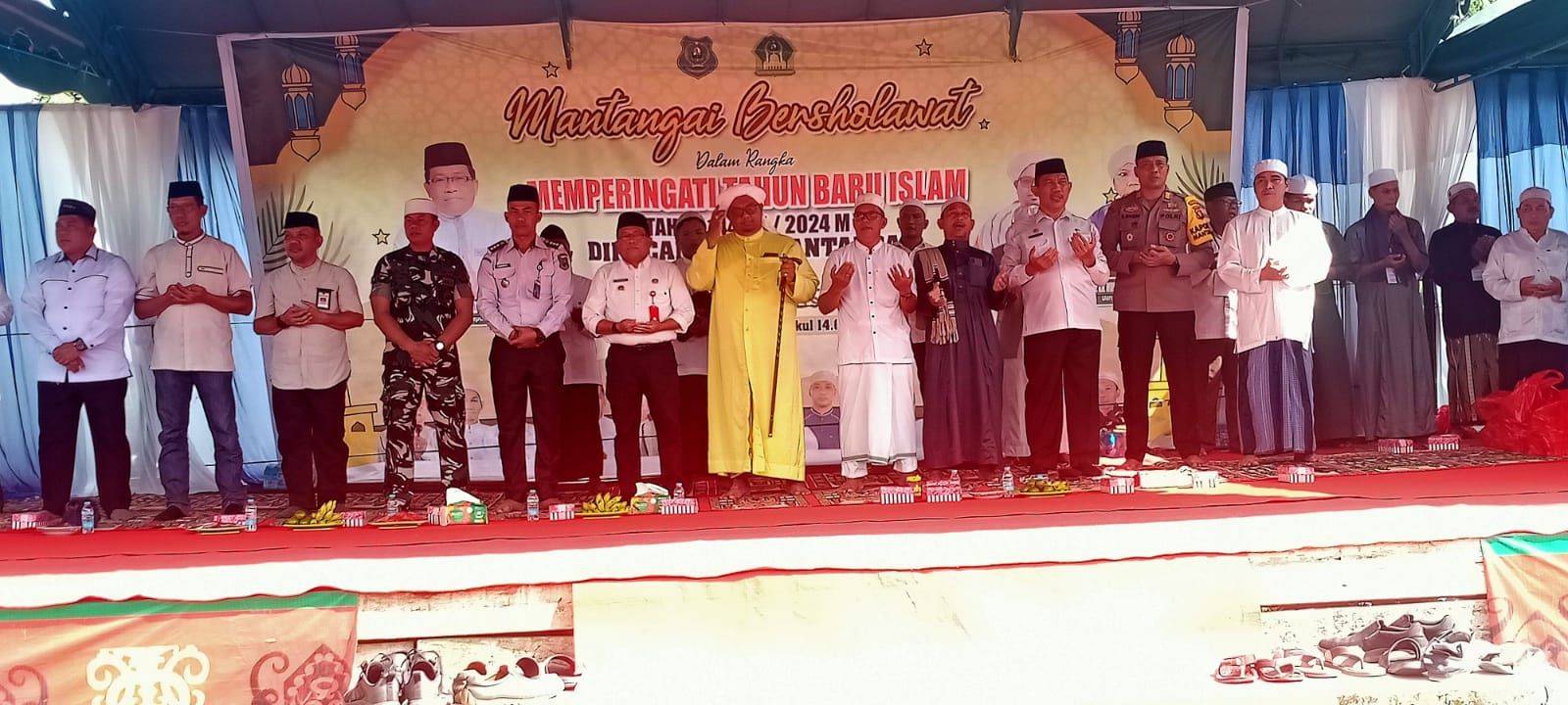 Mantangai Bersalawat Wujudkan Kebersamaan