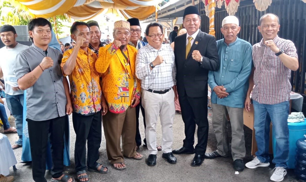 Erlin Hardi Penuhi Undangan Syukuran Anggota Dewan Terpilih