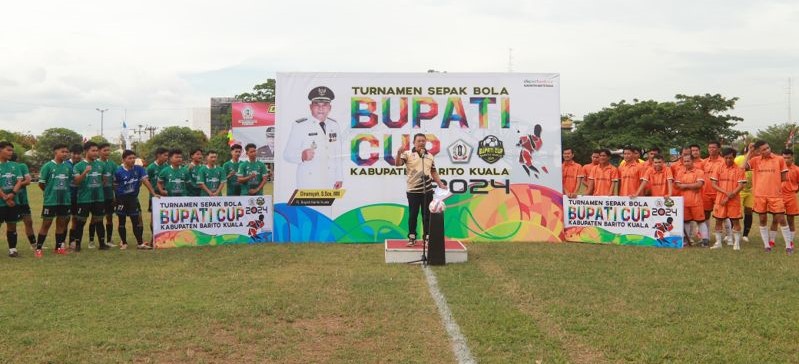 Turnamen Bupati Cup X 2024 Resmi Dibuka, 24 Tim Beradu Keahlian dengan Total Hadiah Rp76 Juta