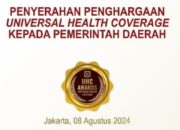 Kapuas Raih Penghargaan Bergengsi dari UHC: Bupati Erlin Hardi Terima Penghargaan Langsung dari Wapres Ma’ruf Amin