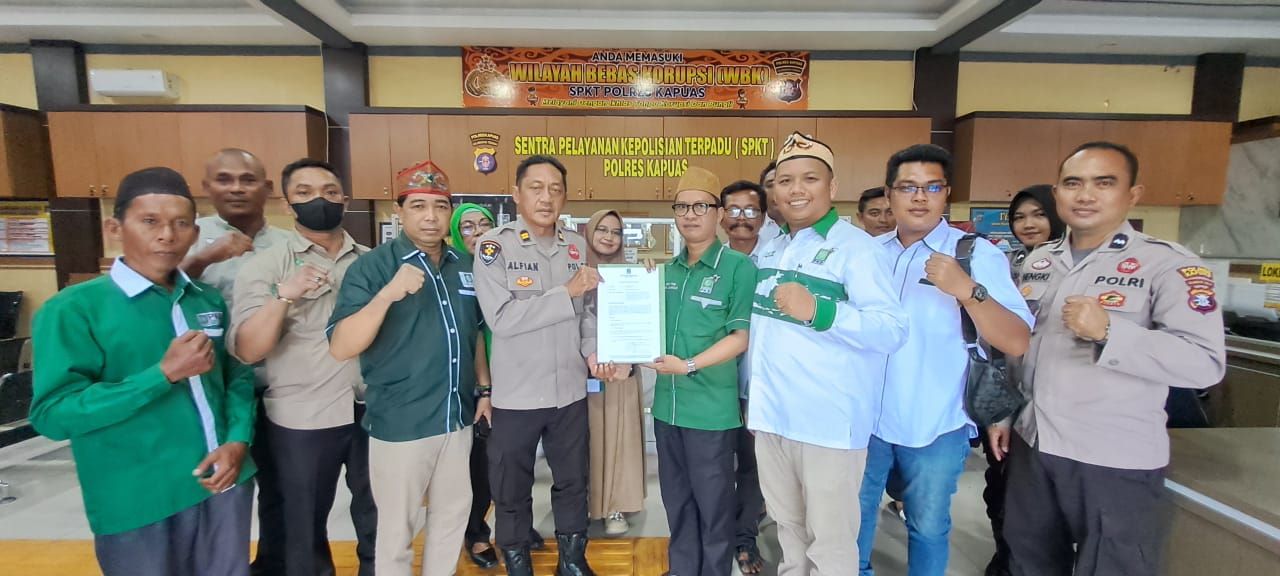 Ketua PKB Kapuas Laporkan M Lukman Edy ke Polres Kapuas