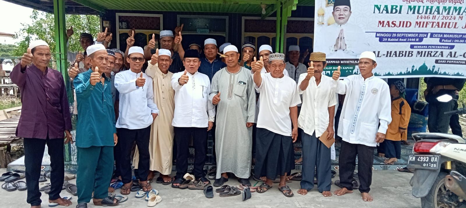 Peringatan Maulid Nabi Muhammad SAW di Masjid Miftahul Jannah, Menyebarkan Toleransi dan Persatuan