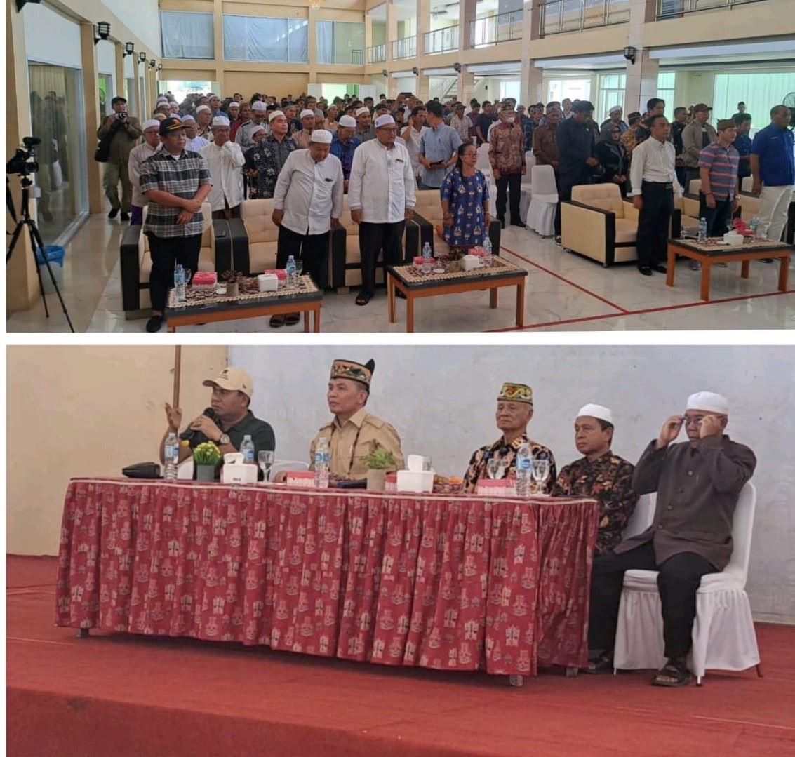 Ketum DAD Kalteng Silaturahim dengan Sejumlah Tokoh,Parpol dan Warga di Kapuas