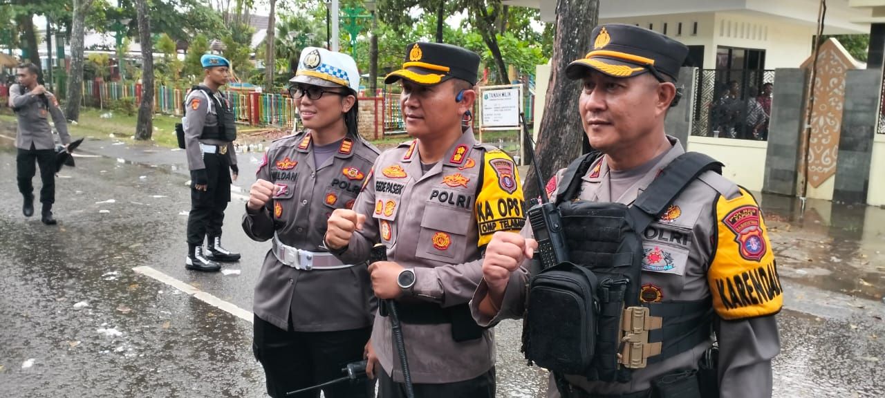 Kapolres Kapuas Ajak Warga Kapuas Jaga Suasana Kondusif Selama Tahapan Pemilukada Berakhir