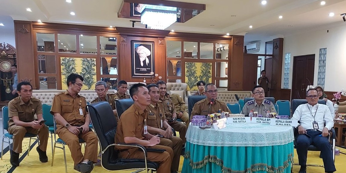 Pemkab Barito Kuala Evaluasi Capaian MCP dan Rencana Tindak Lanjut SPI 2023