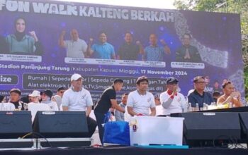 Grup Band RADJA meriahkan HUT Bank Kalteng ke 63 di Kapuas