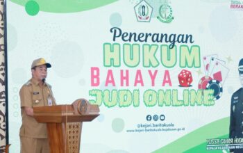 Kejari Barito Kuala Gelar Sosialisasi Bahaya Judi Online