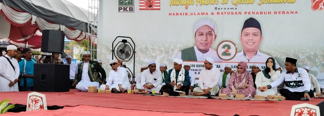 Paslon Habib Banua–Tommy Saputra Gelar Kampanye Akbar di Kapuas