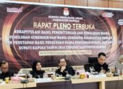 Rapat Pleno Terbuka Penetapan Hasil Pemilu Serentak 2024 Kabupaten Kapuas Berjalan Lancar