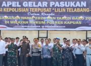 Apel Gabungan Gelar Pasukan Operasi Lilin Talabang 2024 Kapuas digelar di Mapolres Kapuas