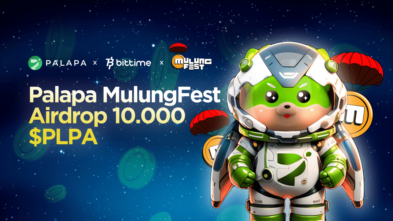 Palapa Semarakkan Gelaran Mulung Fest 2024, Bagikan Airdrop Hingga 10.000 $PLPA