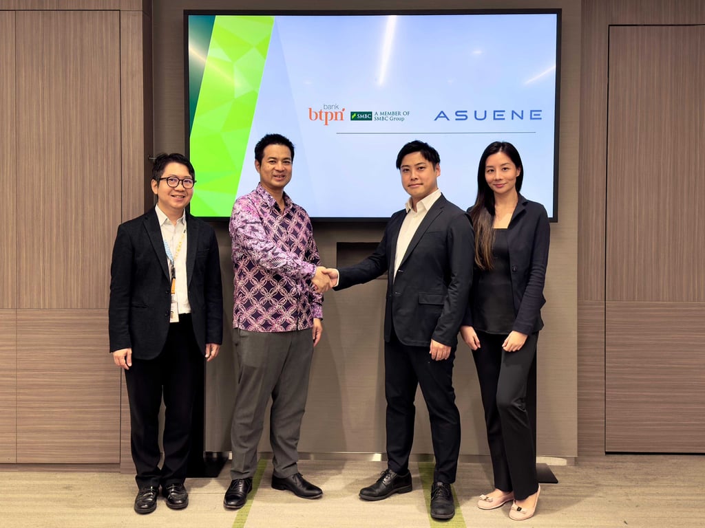 Asuene provides the carbon accounting platform “ASUENE” to SMBC Indonesia, a member of the SMBC Group in Indonesia, to support the PCAF calculations needed to achieve Indonesia’s decarbonization goals.