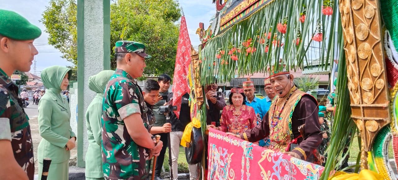 Kunjungan Awal Ramah Tamah dan Silaturahim Danrem 102/Pjg di Kapuas