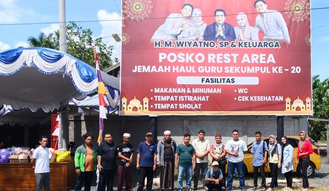 Rest Area ” Kapuas Bersinar” Untuk Jemaah Haul ke 20 Abah Guru Sakumpul