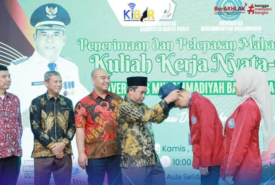 Pj Bupati Batola Terima Mahasiswa KKN Universitas Muhammadiyah Banjarmasin