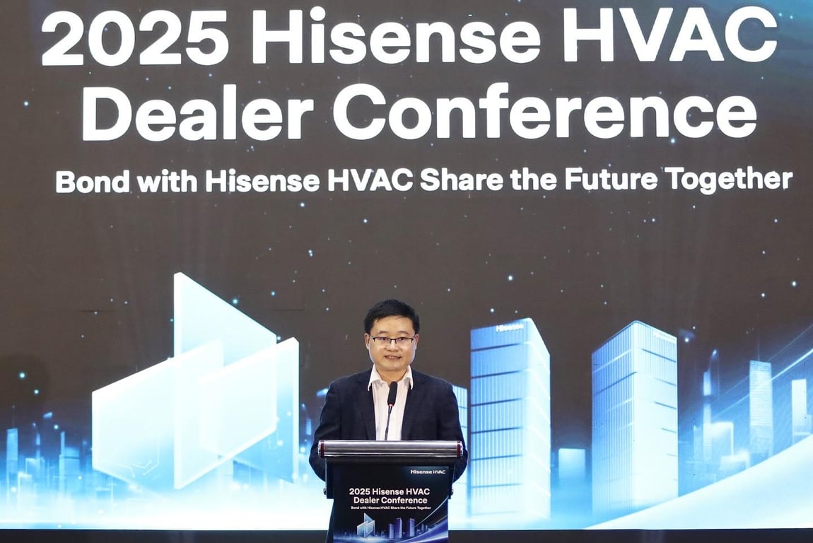 Hisense HVAC Memperkuat Jaringan dan Memperkenalkan Produk Baru pada Dealer Conference 2025