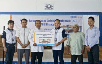 Dukung pendidikan berkualitas dan ramah lingkungan,BRI Finance berikan fasilitas belajar untuk PKBM Himmata